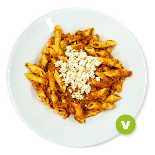Pasta con boloñesa vegana